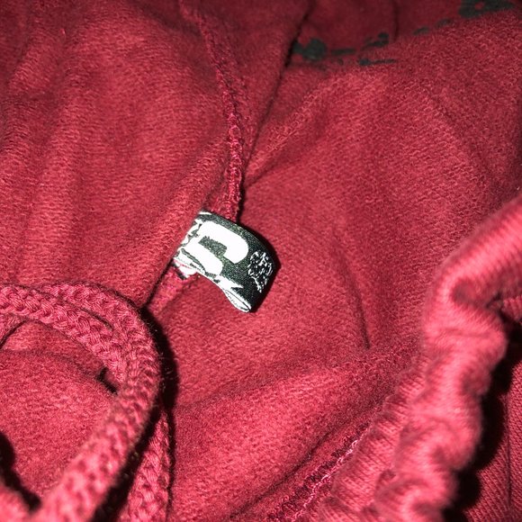 Sp5der Logo Sweatpant Maroon - Picture 8 of 8